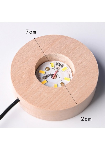 Dekoratif Işıklı Ahşap Kaideli Satürnlü Kız Cam Küre 8cm 6cm