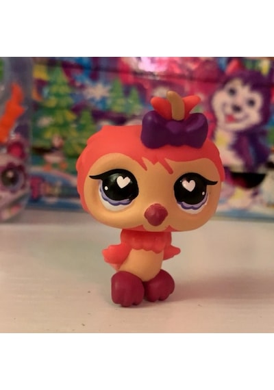 Littlest Pet Shop Seri 4 Tekli Figür Miniş Baykuş 226 Sürpriz Aksesuarlı Koleksiyonluk Oyuncak Özel