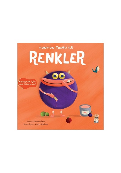 Tonton Toki İle Renkler Eğitici Aktivite Kitabı/0-3 Yaş Renkleri Öğrenmenin Eğlenceli Yolu Sku: Zeusstk1111d53fa0