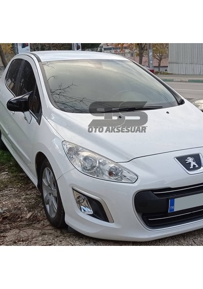 Peugeot 308 Batman Yarasa Ayna Kapağı Piano Black / 2006-2012