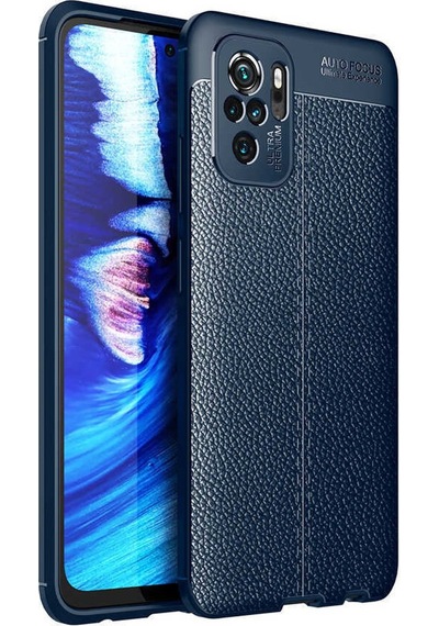 Xiaomi Redmi Note 10s Kılıf Zore Niss Silikon Kapak Lacivert
