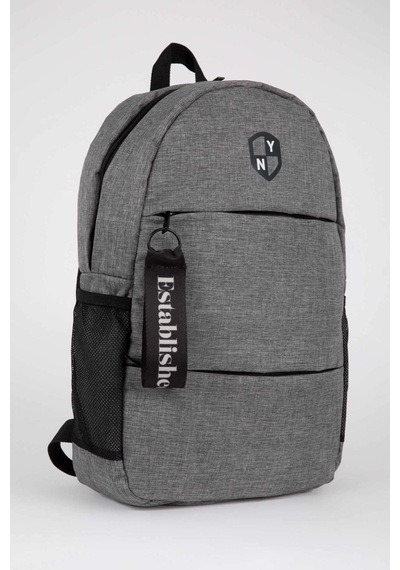 Defacto Unisex Laptop Bölmeli Okul Sırt Çantası Y1369aznsgr4 Gri