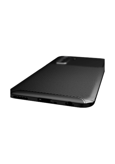 Huawei P40 Lite 5G Kilif Lens Karbon Tasarim Negro Silikon Kapak 466733594