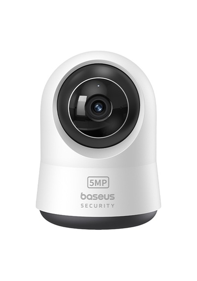 Baseus Security P1 Pro 5mp Adaptörsüz İç Mekan Akıllı Wifi Güvenlik Kamerası Beyaz