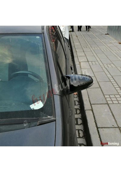 Toyota Uyumlu Yaris Yarasa Ayna Kapağı - 2011 - 2017. Piano Black