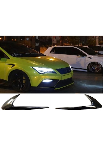 Çamurluk Vent - Çamurluk Çıtası - Aksesuar - Piano Black