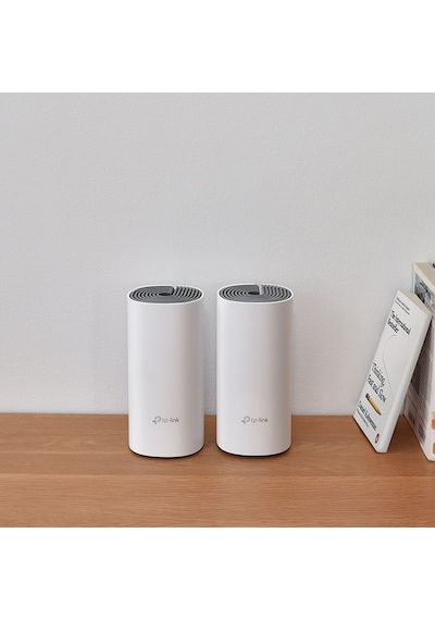 Tp-lınk Deco-e4, Ac1200, İkili Mesh, 1200mbps, Dual Band, 2port Megabit Lan, 260m2 Çekim Alanı, Router, Geniş Alan İnternet Ağı Sağlayıcısı