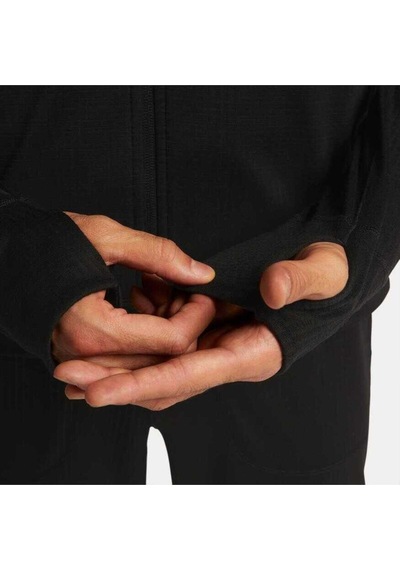 Nike Dri Fit Full-zip Erkek Sweatshirt Siyah