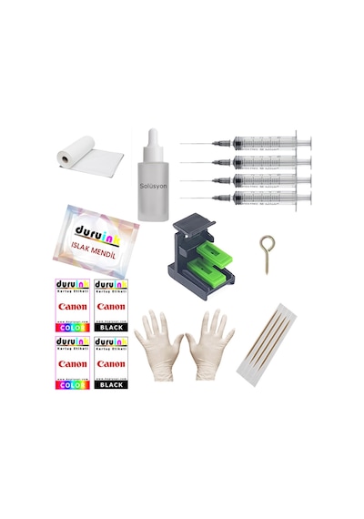 Canon Pg 545 Cl 546 Kartuş Dolum Set 5 Li Set 5X100 ML Mürekkep