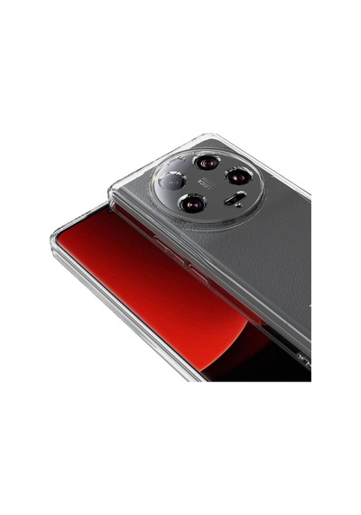 Xiaomi Mi 13 Ultra Kılıf Zore Süper Silikon Kapak Renksiz