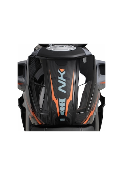 GP Kompozit  CF Moto 250 NK 2023-2024 Uyumlu Tank Pad Seti Turuncu