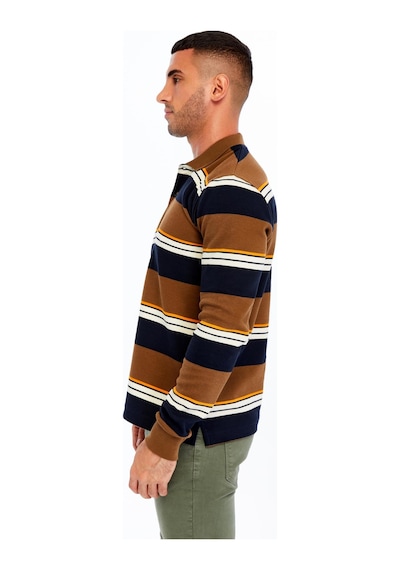 AR-MA Arma Erkek Ribanalı Regular Fit Çizgili %95 Pamuk %5 Elastane Ringel Pike Kumaş Polo Yaka Düğmeli Sweatshirt K30554953102 Kahverengi AR-MA Arma Erkek Ribanalı Regular Fit Çizgili %95 Pamuk %5 Elastane Ringel Pike Kumaş Polo Yaka Düğmeli Sweatshirt K30554953102 Kahverengi