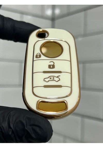 Fiat Egea Uyumlu Nano Anahtar Kılıfı Beyaz