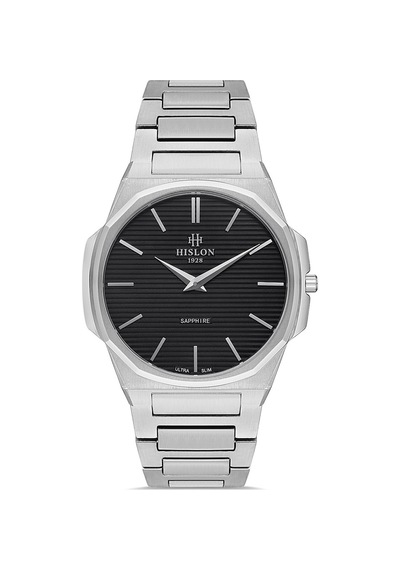 Hislon Men's Classic Cl127s-04ss Gri