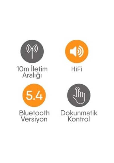 Forte Bluetooth Kulaklık 5.4 Enc Teknolojili - Gürültü Azaltmalı