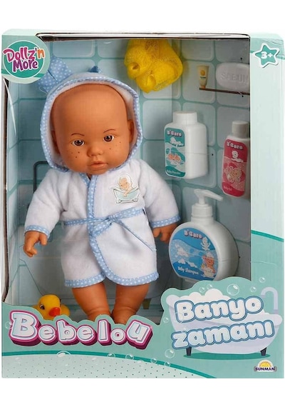 Sunman Bebelou Banyo Zamanı Bebek 35 Cm