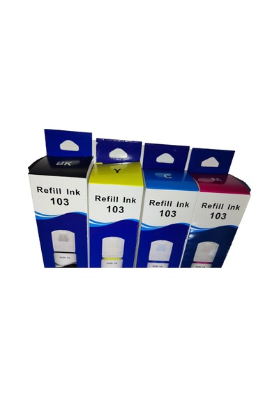 Melsan For Epson 103 Mürekkep Muadil Set 4 Renk Takım Diğer