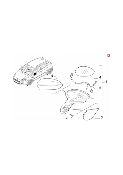 Fiat 500l Uyumlu Dış Sıcaklık Isı Sensörü
