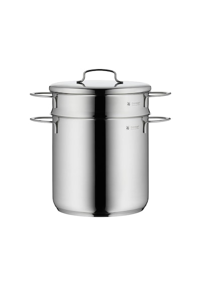 Mini Makarna Tenceresi, 18 Cm, 3 L, Metal Kapaklı Ve Süzgeç Sepetli, Cromargan Yüksek Kaliteli Parlak Paslanmaz Çelik, İndüksiyon Uyumlu, İstiflenebilir Belirtilmemiş