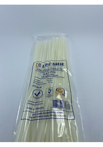 Çetsan Kablo Bağı 3.6 X 370 - 100 Adet