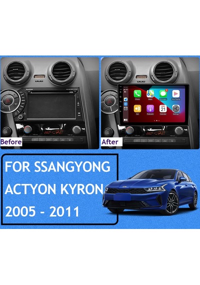 Exvol Ssangyong Kyron-actyon Android Multimedya 2/32 GB Carplay 9'' Ips Exvol Ssangyong Kyron-actyon Android Multimedya 2/32 GB Carplay 9'' Ips