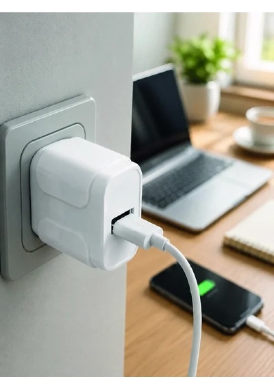 Ers Usb Girişli 12w Şarj Adaptörü Kompakt Telefon Şarj Cihazı