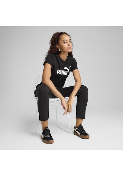 Puma 68237001 Ess No. 1 Logo Kadın Tişört Siyah