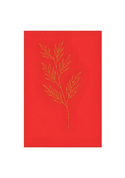 Kartela Halı Evo Halı Jüt Taban Dokuma Halı Kırmızı - 200 X 300 Cm