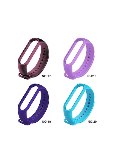 Xiaomi Mi Band 6 Kordon Mi Band 5 Kayış Jel Liquid Silikon Kordon