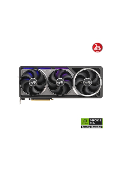 Asus Rog-astral-rtx5090-o32g-gamıng, 32gb, 512bit, Gddr7, 2xhdmı, 3xdp Gamıng Ekran Kartı