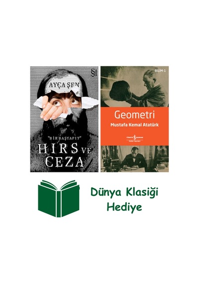 Hırs Ve Ceza + Geometri + Dünya Klasiği Hediye