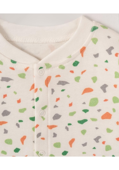 MiaBaby Çoraplı Pijama Takım gri