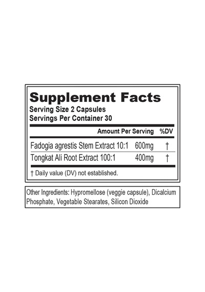 Evlution Evl Tongkat Ali + Fadogia Agrestis 400 Mg 60 Capsül