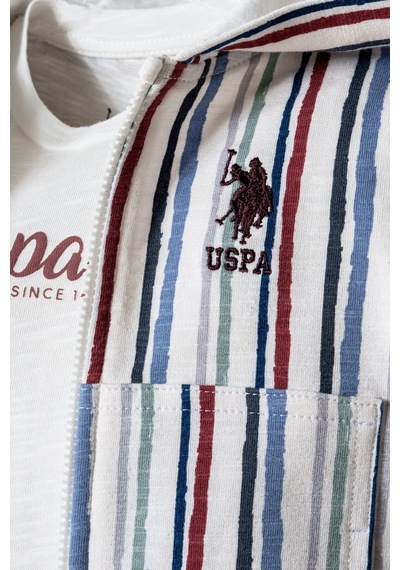 U.s. Polo Assn. Erkek Bebek Beyaz 3lü Takım Usb2878-c-v1 Beyaz