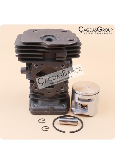 Husqvarna 450 Testere Nikasil Silindir Piston Seti 44 Mm
