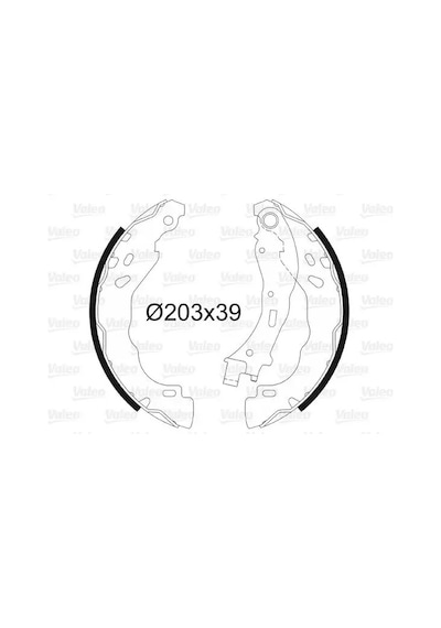 Nissan Note E12 Arka Fren Balatasi 2013-2016 Valeo 564157
