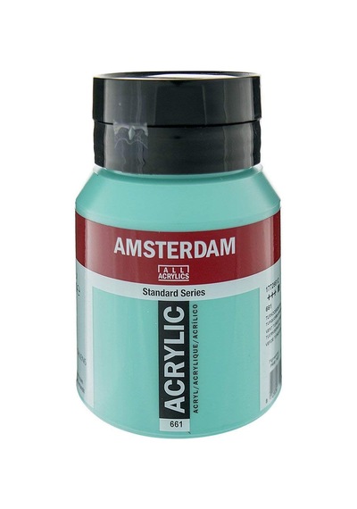Talens Amsterdam Akrilik Boya 500Ml. N 661 Turquoise Green