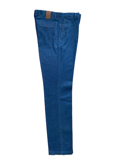 Gruva Erkek Regular Fit Normal Kesim Likralı Esnek Rahat Tensel İnce Yazlık Kot Pantolon Mavi