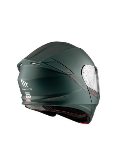 Mt Genesis Sv A2 Çene Açılır Kask Mat Yeşil