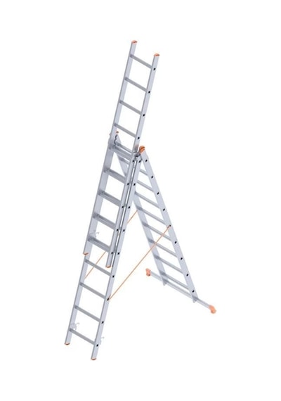 Mey İthalat Saraylı 3x9 A Tipi Sürgülü Merdiven 7,41 Metre