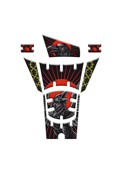 Hızlı Teker Honda Pcx 2025-2026 Crimson Raven Tank Pad