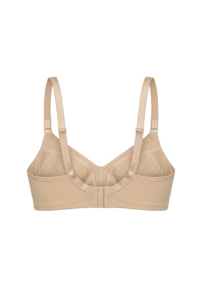 Cottonill Bra - Fiora Ten Büyük Beden Balensiz Pamuklu Ayarlanabilir Askılı Kadın Sütyen