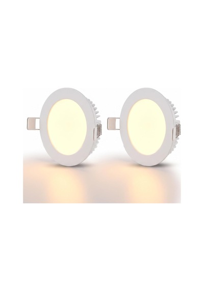 Cata Ct-5145b 6 Watt 6400k Beyaz - Slim Sıva Altı Led Panel Armatür - İnce Kasa Yuvarlak Tavan Spot Lambası, Trafol Diğer