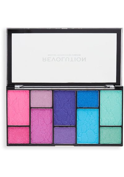 Revolution Reloaded Dimension Eyeshadow Palette Vivid Passion