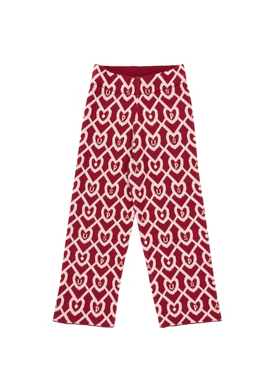 U.s. Polo Assn. Kız Çocuk Pantolon Triko 50316834-vr104 Koyu Frambuaz/dark Raspberry