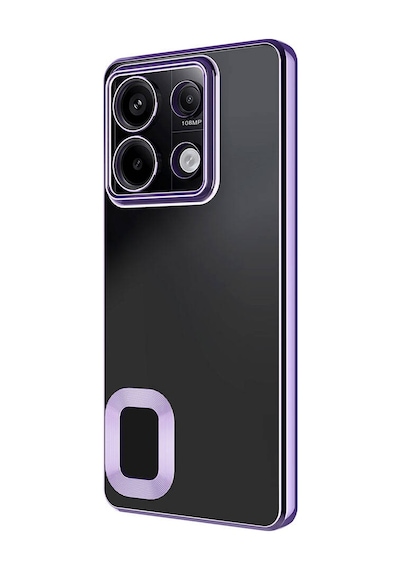 Redmi Note 13 4g Kılıf Kamera Korumalı Logo Gösteren Klfs Omega Kapak - Gold Gold