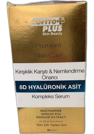 Softto Plus 8D Hyalüronik Asit Kompleks Serum 30 ML