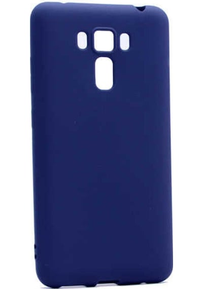 Asus Zenfone 3 Laser Zc551kl Kılıf Zore Premier Silikon Kapak Lacivert