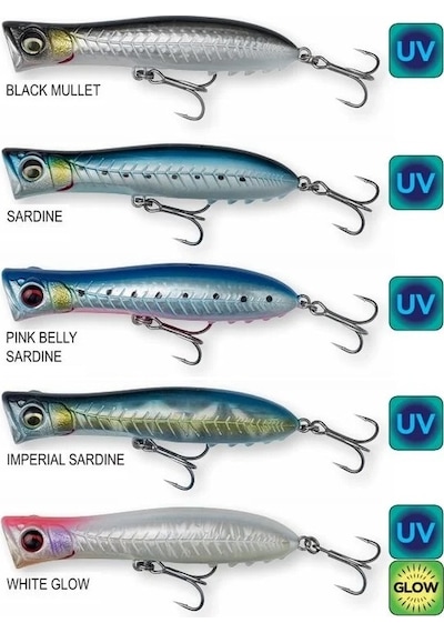 Savage Gear Gravity Popper 9cm 13.5gr Su Üstü Maket Balık