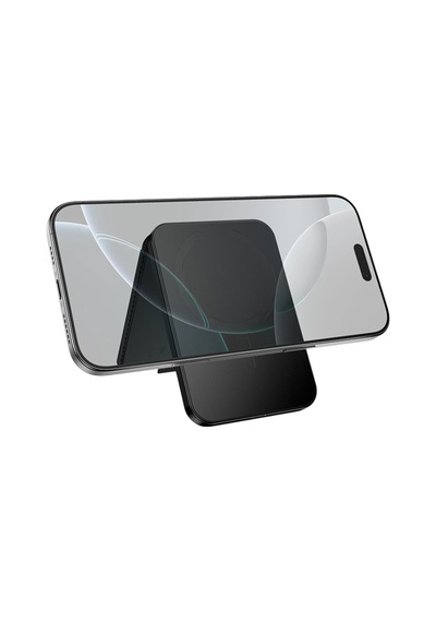 Hoco. E91ı Tiger Smart Find My Özellikli Kablosuz Şarj Destekli Kablosuz Şarj Özellikli Kartlık - Siyah Beyaz - Siyah